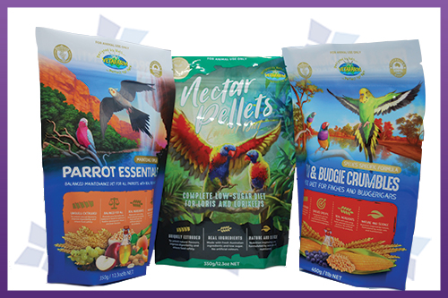Stand-Up Pouches - Bird Feed Packaging